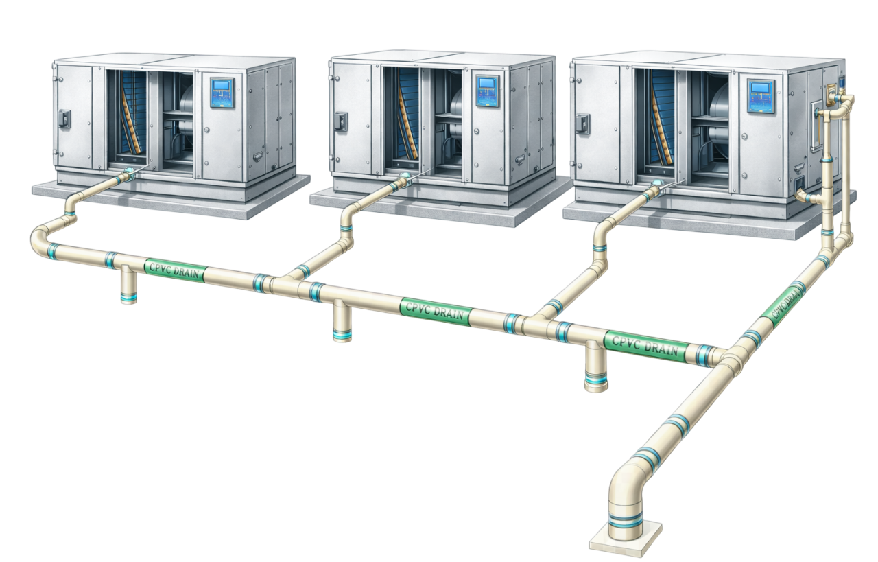 Condensate Drain Piping